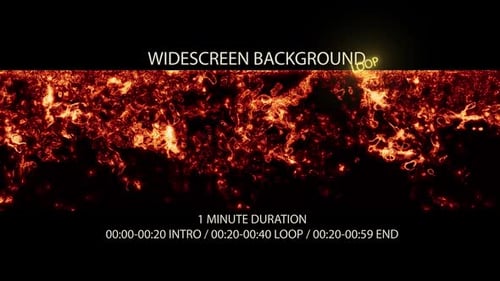 Abstract Glowing Liquid Energy Background Animation