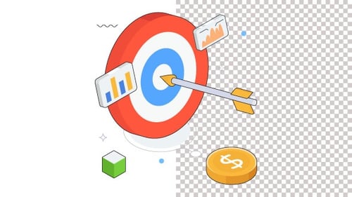 Targeted Marketing Animation Alpha Channel