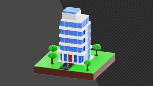 3D Animation of Earthquake | Alpha Channel