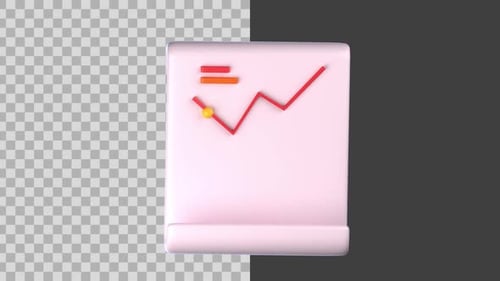 Modern 3D Animated Chart Reveal