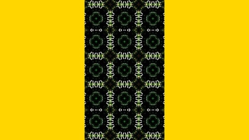 Vertical Colorful Abstract Modern Kaleidoscope Background Loop V4