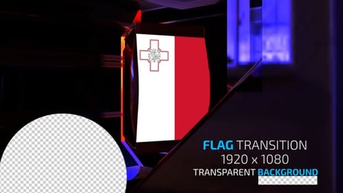 Malta Flag Transition