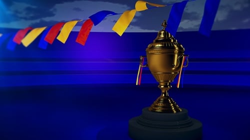Gold Cup Sports Champion Trophy V.3