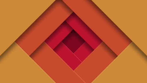 Minimalist Geometric Shape Transition