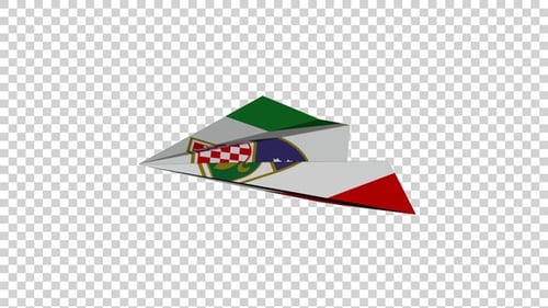Fédération des avions à drapeau en papier de Bosnie-Herzégovine