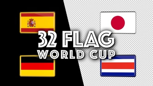 32 Flag Country World Cup (Alpha)