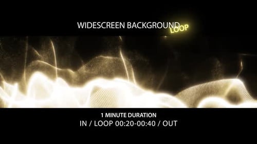 Abstract Golden Particle Wave Dynamic Background Loop