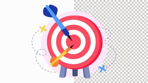 Target Animation Alpha Channel