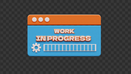 Work In Progress Looping Animation