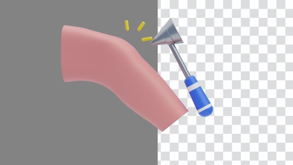 3D Animation of Human Reflex Mechanism | Alpha Channel, Elements Motion ...