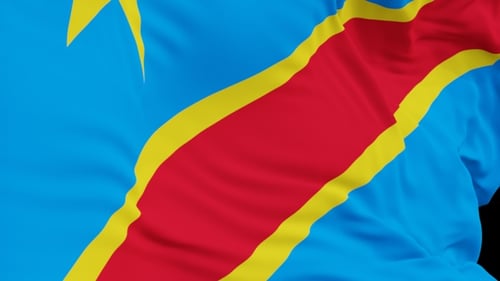 Vertical Waving Flag Animation with Alpha Channel