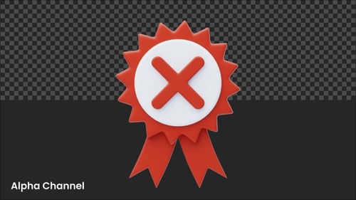Cross Mark Badge