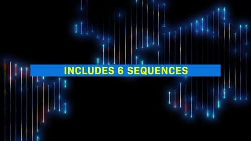 Retro Glowing Lines Pack