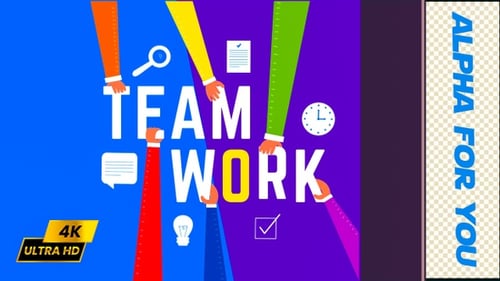 Teamwork Logo Transitions