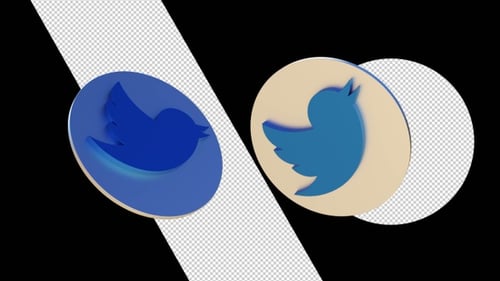 Twitter Logo Alpha