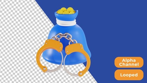 3D Animated Corruption | Alpha Channel