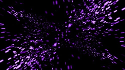 Purple Particles Explosion V8