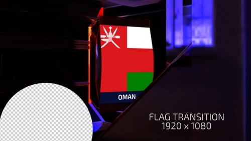 Oman Flag Transition