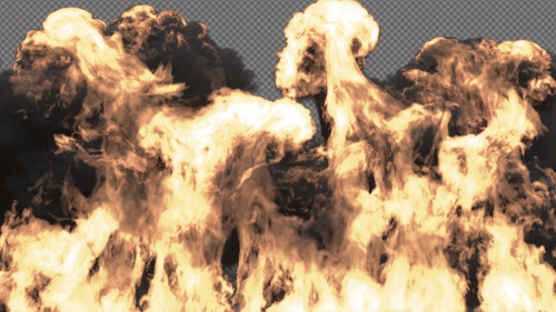 Fire Tranistion Render