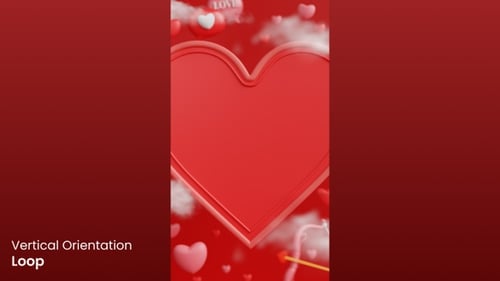 Valentine’s Day Social Media Post Background