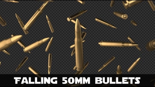 Fallende 50-MM-Kugeln mit Alphakanal