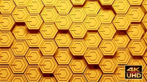 Abstract Hexagonal Loop 01