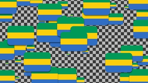 Emojii Gabon Transition | UHD | 60fps