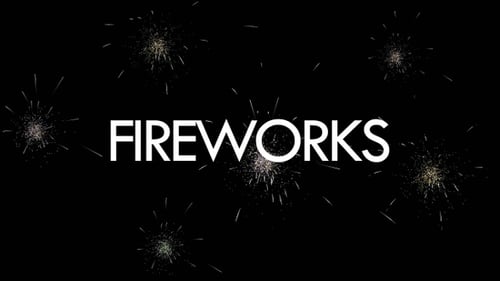 Colorful Sparkling Particles Bursting on Black Background