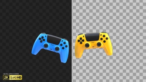 3D-Gamecontroller | Alpha Channel