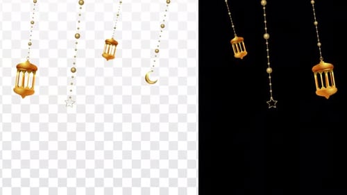 Ramadan Festival Frame | Alpha Channel