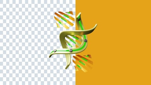 DNA 3D Animations | Alpha Channel