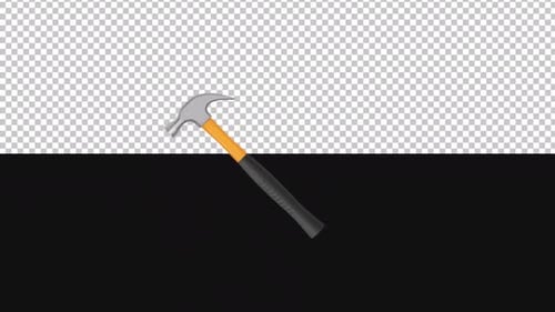 Animated Hammer | Alpha Channel
