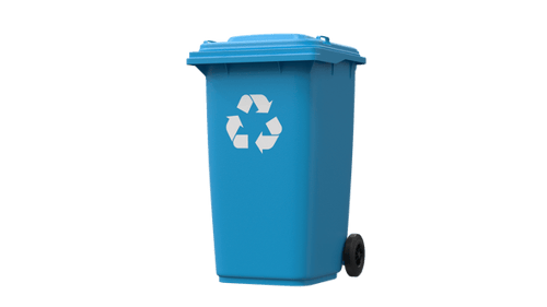 3D Roll Out Bin Rotating On Alpha Loop