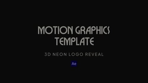 Abstract Light Energy Logo Reveal Animation