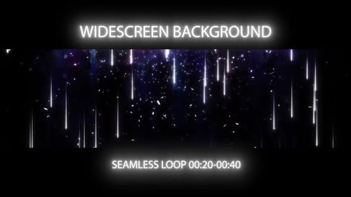 Abstract Futuristic Glowing Lines Background Loop