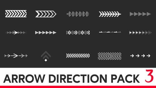 Pack 3 Arrow Direction