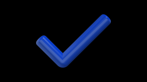 Check List Right Supers Icon Bugs Blue Pop Up Good Checklist Checked Checkmark Vote 3