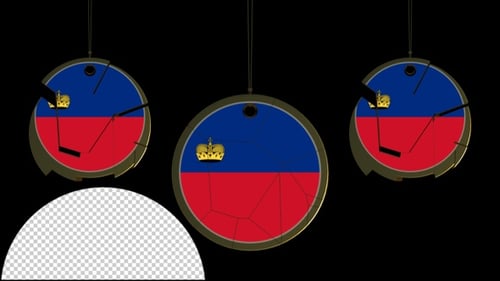 Icône du drapeau du Liechtenstein