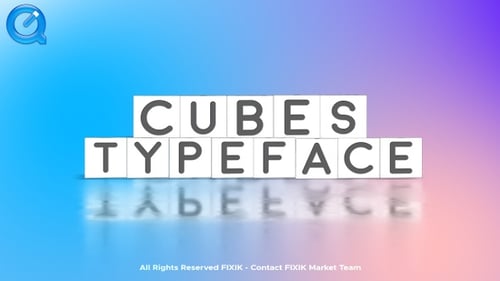 Cube Typeface | MG