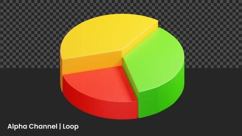 3D-Kreisdiagrammanimation | Alpha Loop