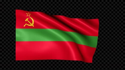 Flagge Transnistriens
