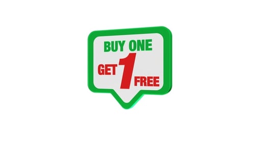 Compre um e ganhe um Discount Badge Green