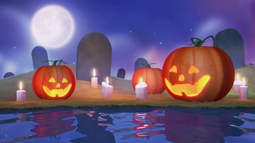 Halloween Background Loop