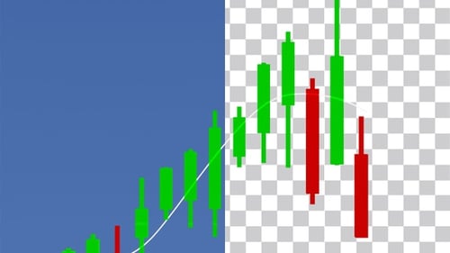 3D Financial Chart Animation on a Smartphone
