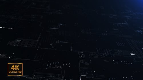 Abstract technology big data background concept. Motion of digital data flow.