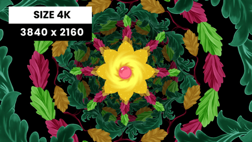 Plante naturelle d'automne 04 VJ Loop 4K