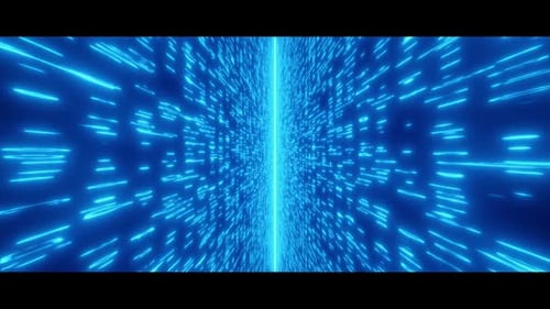 Speedflows im 7k-Breitbildformat, blau