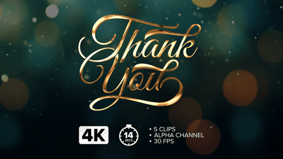 Thank You Greeting Text Animation, Revealer Motion Graphics ft. thank ...
