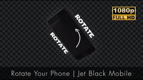 Rotate Your Phone | Jet Black Mobile