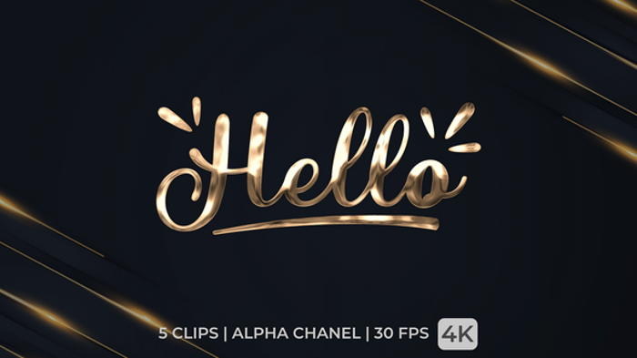 Royalty-Free Hello Videos - Envato